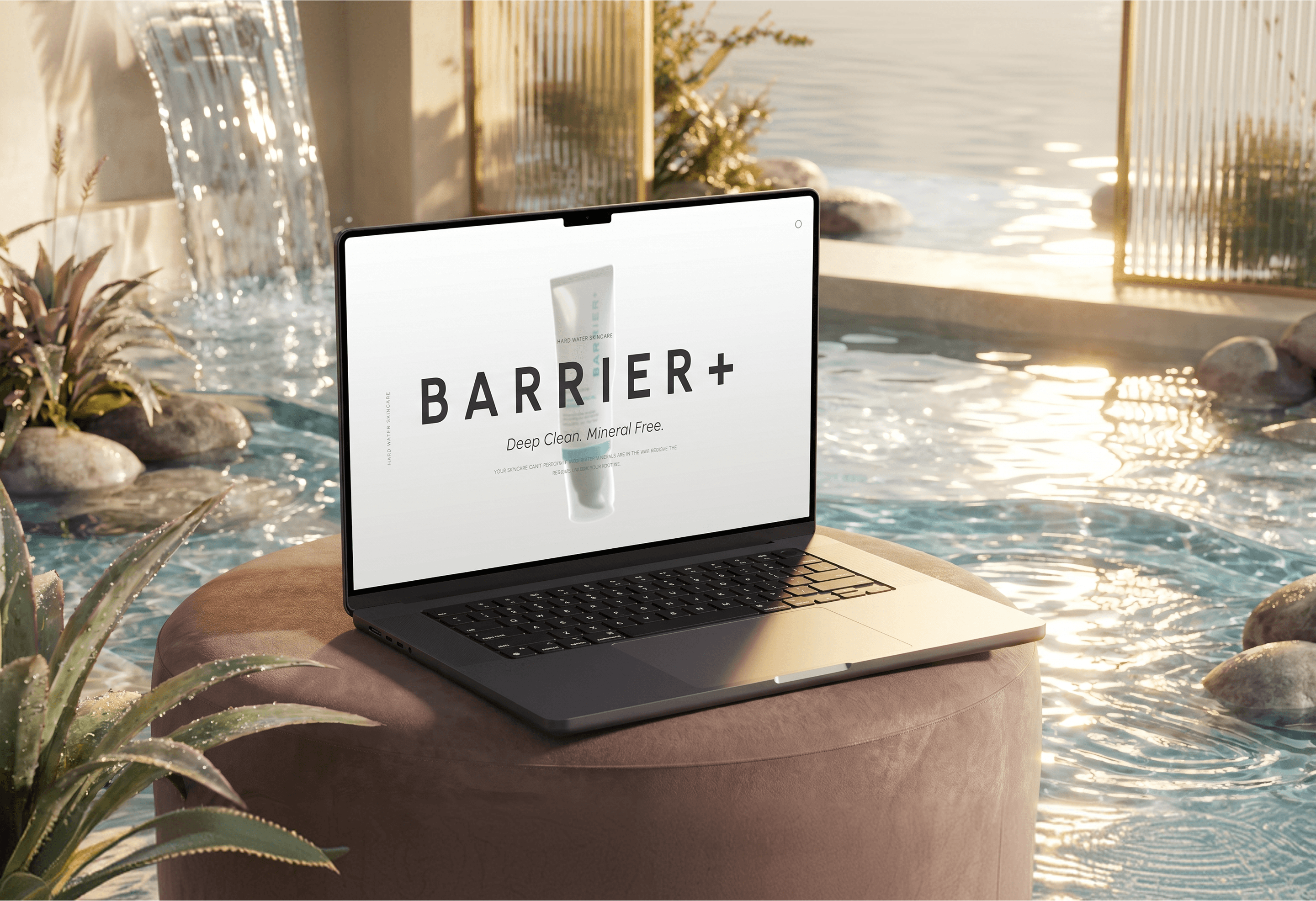 BARRIER+ COSMETIC WEB DESIGN